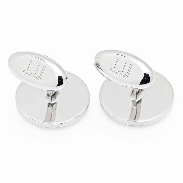 【名入れ可有料】ダンヒル dunhill カフス カフリンクス カフスボタン タイヤ メンズ シルバー DU24FUS8204040 英国 <br>【スペシャルラッピング660円(別売り)】