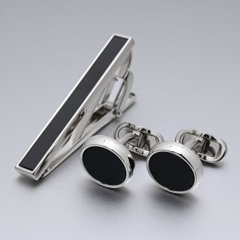 【スペシャルラッピング付き】【純正紙袋付き】モンアート MONART カフス ネクタイピン セット 全8種 23種類から選べるスペシャルラッピング メンズ Made in Italy 正規代理店 Made in Italy 正規代理店