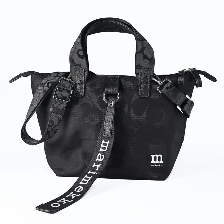 マリメッコ marimekko トートバッグ ショルダートート Sサイズ スモール ウニッコ ブラック 95319 095319 999 北欧雑貨 北欧デザイン