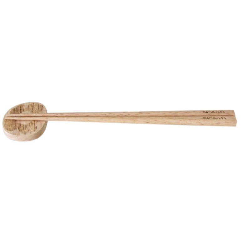 マリメッコ marimekko 箸 箸置き 夫婦箸 木婚式 Chopstick チョップ