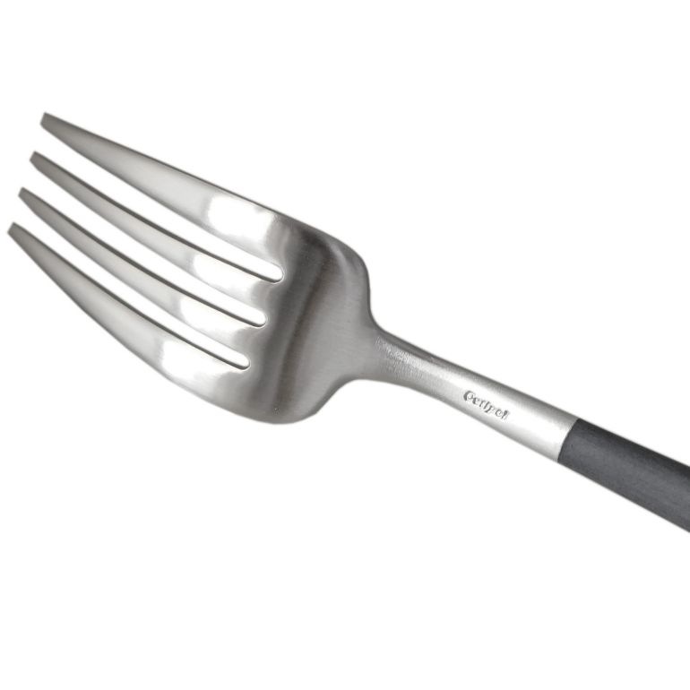 クチポール Cutipol GOA ゴア ブラック ディナーフォーク テーブルフォーク 22cm GO04 ハンドメイド カトラリー 名入れ可有料 洋食器