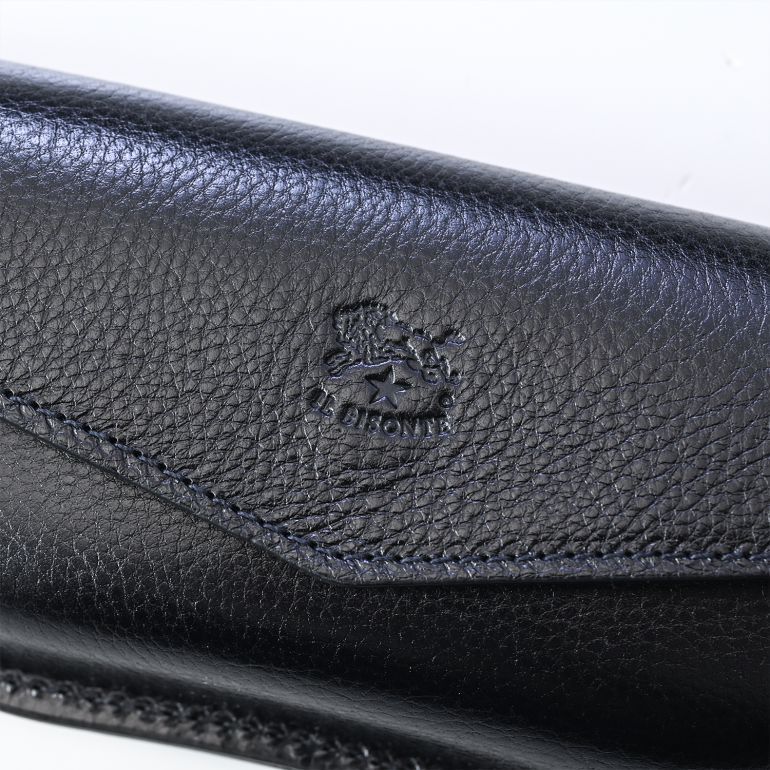 イルビゾンテ IL BISONTE メガネケース メンズ レディース ネロ SCA087PV0005BK170B【スペシャルラッピング660円(別売り)】