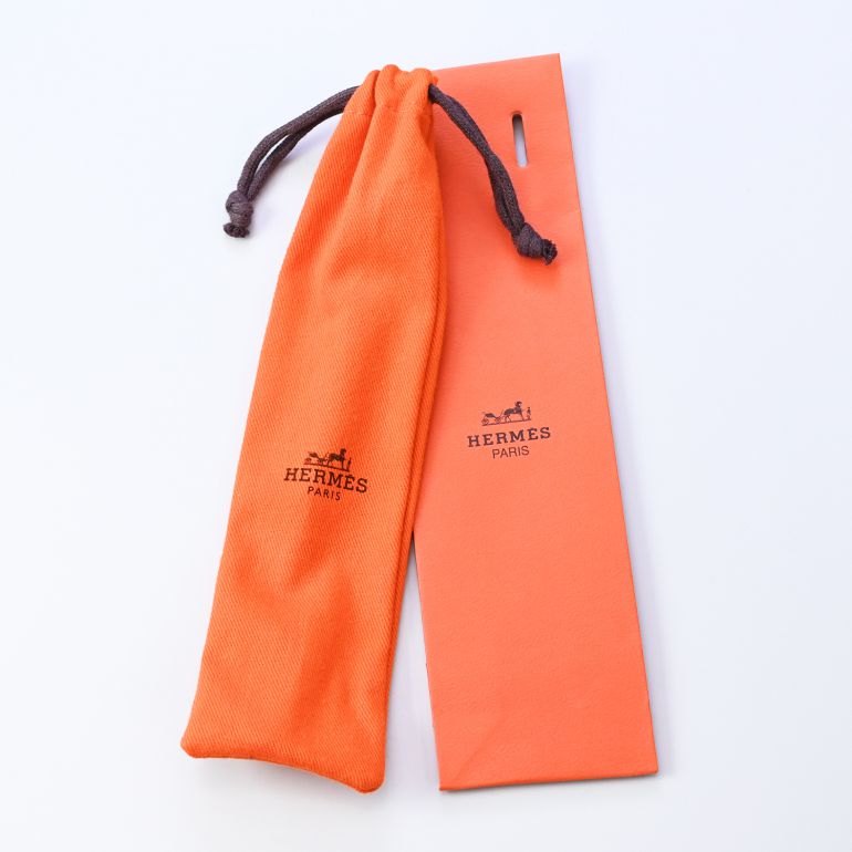 アトラージュネックレス オレンジ エルメス 箱付き 未使用品