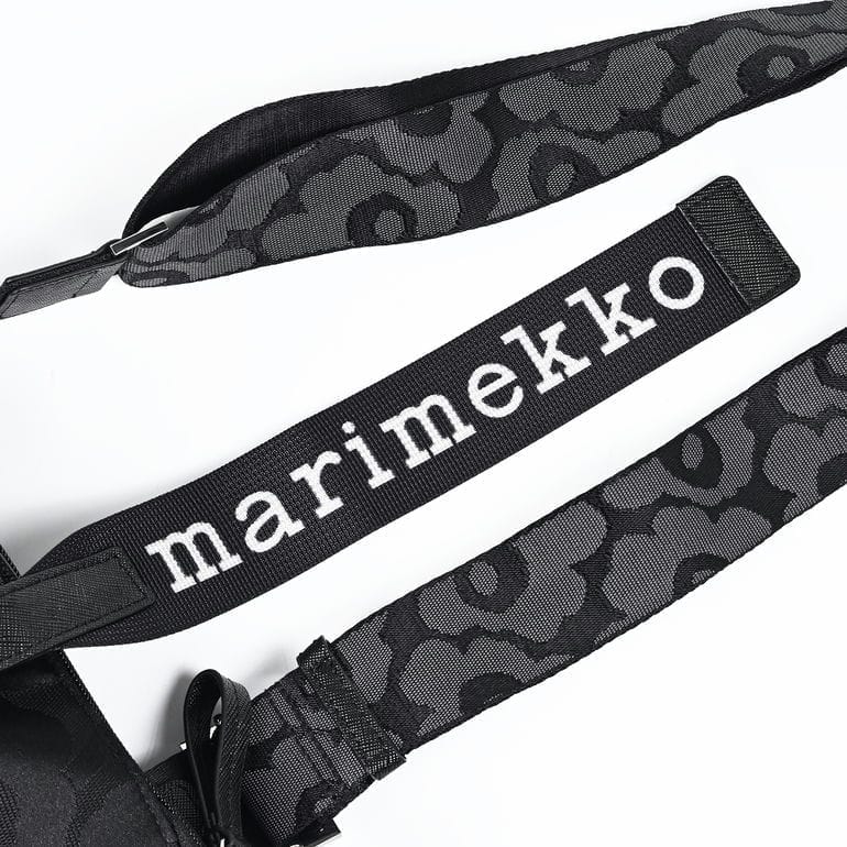 マリメッコ marimekko ショルダーバッグ ESSENTIAL BUCKET Unikko エッセンシャル バケット ウニッコ レディース ブラック 92228 092228 999 北欧雑貨 北欧デザイン
