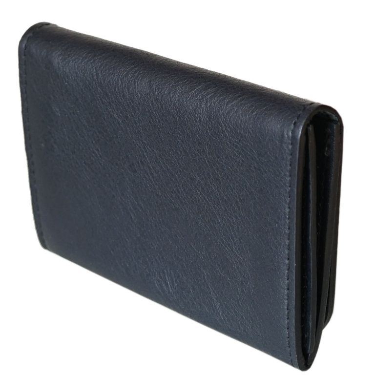 イルビゾンテ IL BISONTE カードケース メンズ レディース 名刺入れ バケッタレザー NAVY ダークネイビー C0470 P 137【スペシャルラッピング660円(別売り)】
