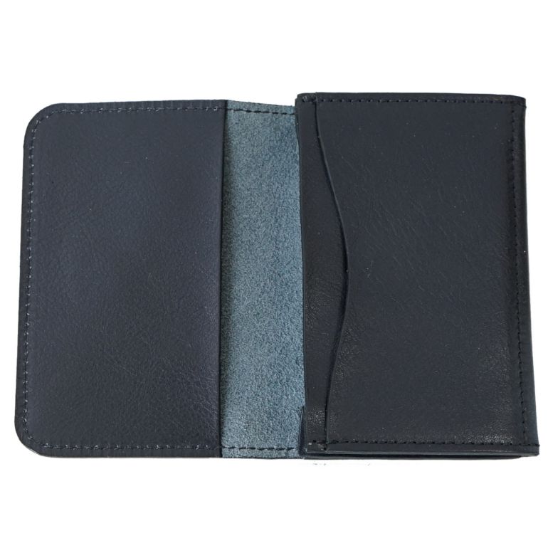 イルビゾンテ IL BISONTE カードケース メンズ レディース 名刺入れ バケッタレザー NAVY ダークネイビー C0470 P 137【スペシャルラッピング660円(別売り)】