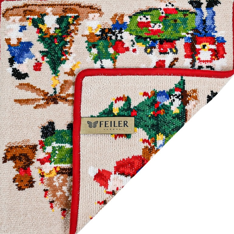 フェイラー FEILER ハンカチ ハンドタオル 25cm レディース エルツ山地