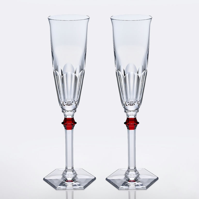 バカラ 名入れ対応 Baccarat グラス シャンパンフルート ペア