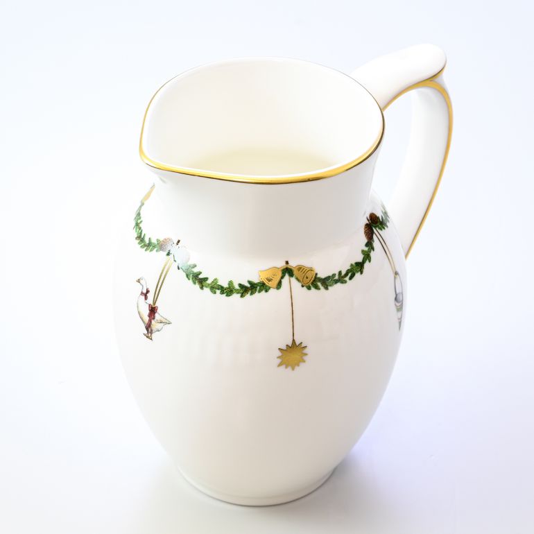 ロイヤルコペンハーゲン ROYAL COPENHAGEN スターフルーテッド ミルクジャグ クリーマー ミルクポット 390ml 2503440 1021104 北欧食器 洋食器 【スペシャルラッピング660円(別売り)】