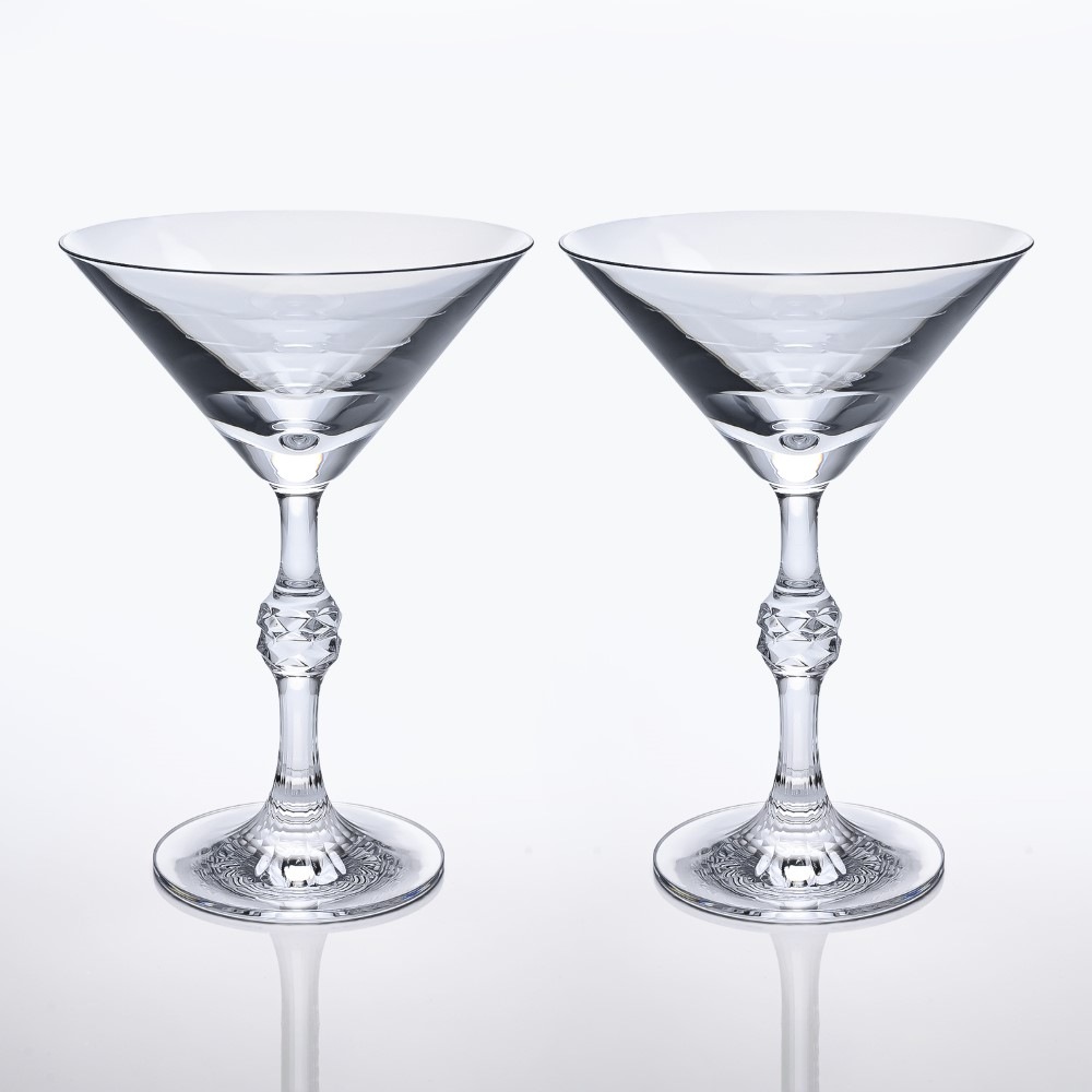 【名入れ可有料】バカラ Baccarat ギフトセット グラス ペア パッション マティーニグラス 17cm 2813132 クリスタル 食器 【熨斗対応】 洋食器 <br>【スペシャルラッピング660円(別売り)】