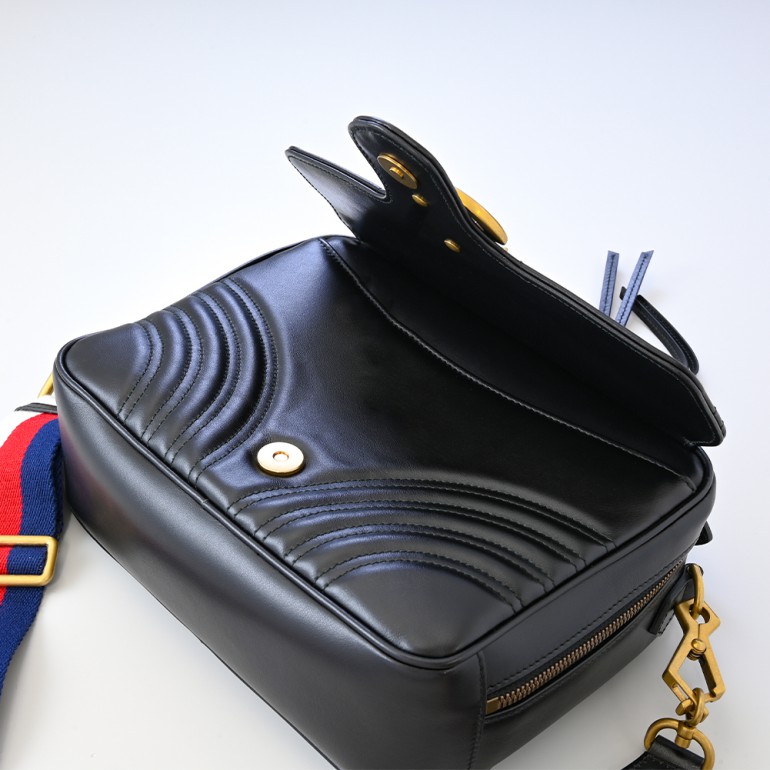 国内発送グッチ GGマーモントフラップバッグトロンプルイユ グッチ GUCCI バッグ トップハンドルバッグ GGマーモント