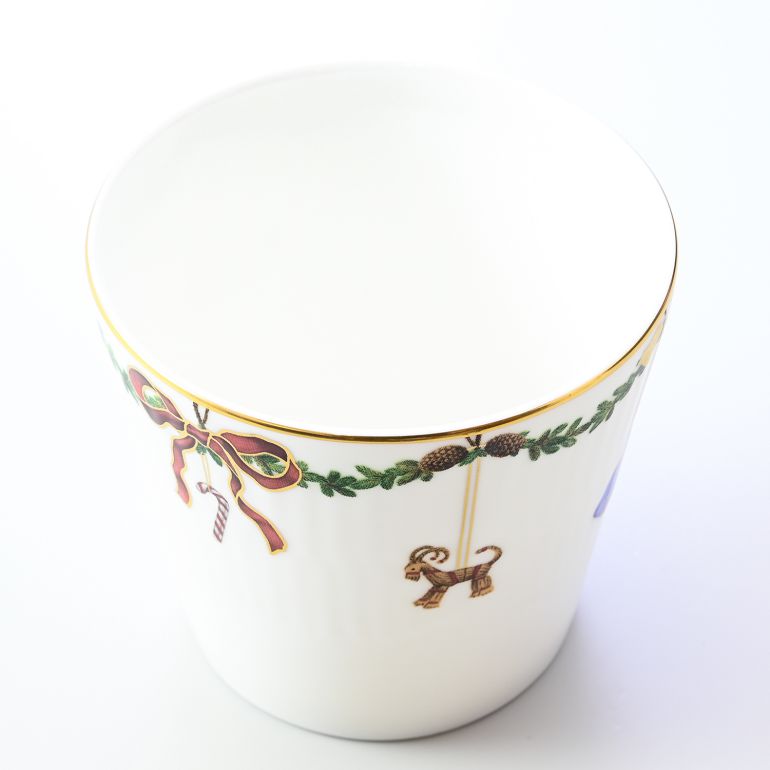 ロイヤルコペンハーゲン スターフルーテッド クリスマス サービングカップ ペア 2503149 1017439 北欧食器 洋食器 【スペシャルラッピング660円(別売り)】