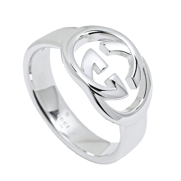 【名入れ可有料】グッチ GUCCI リング 指輪 BRITT ブリット Gロゴ 全7サイズ シルバー925 YBC19048300 ジュエリー【スペシャルラッピング660円(別売り)】