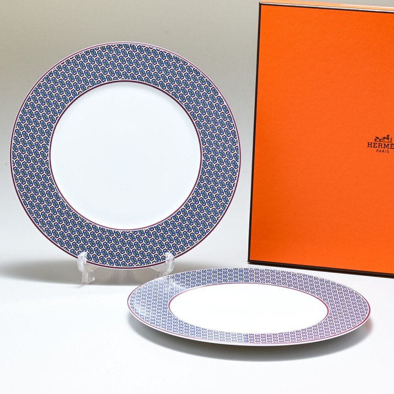 HERMES エルメス タイ セット デザートプレート 皿 食器 3枚セット