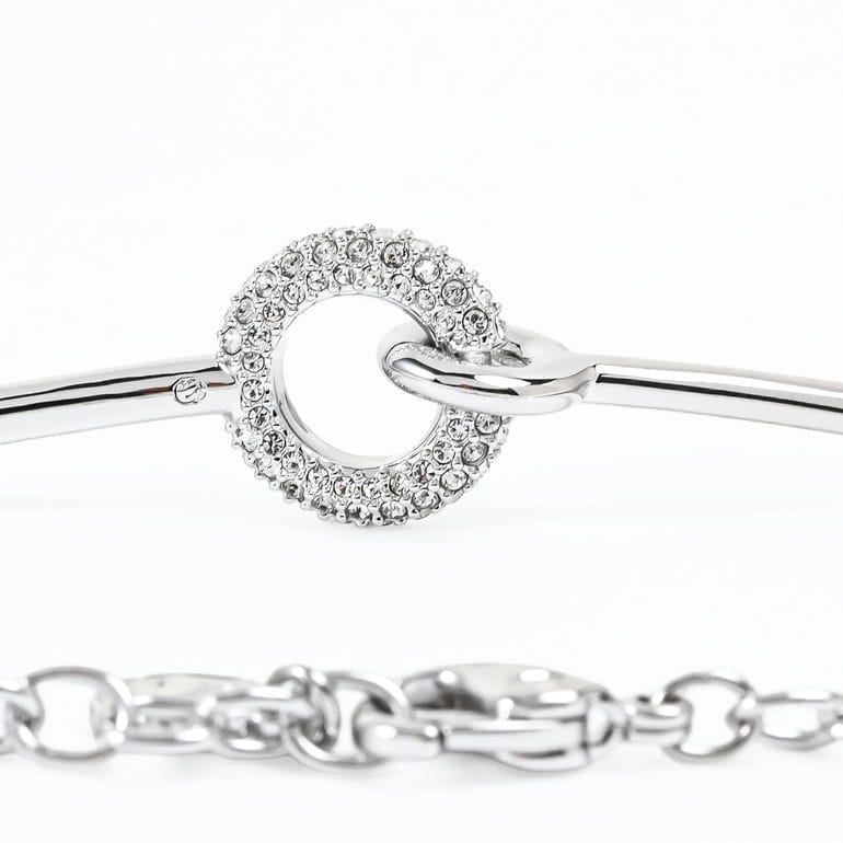 スワロフスキー SWAROVSKI ブレスレット バングル Dextera クリア