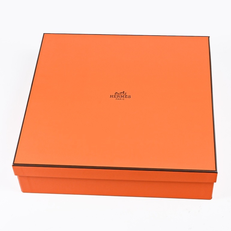 エルメス HERMES Hデコ 037107P2 21.5cm デザートプレート No2 ペア 中