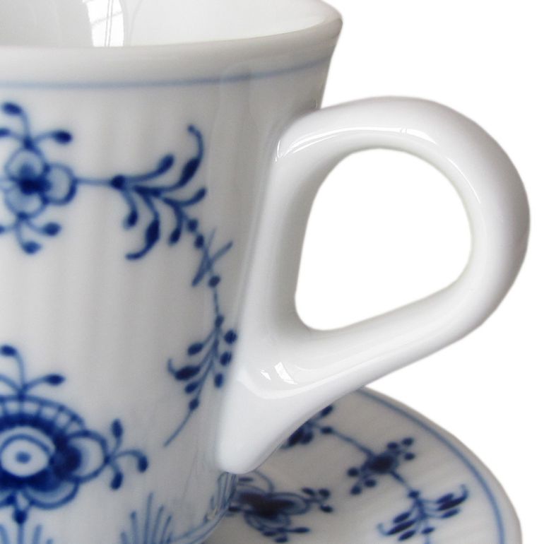 2個セット ロイヤルコペンハーゲン ブルーフルーテッド プレイン