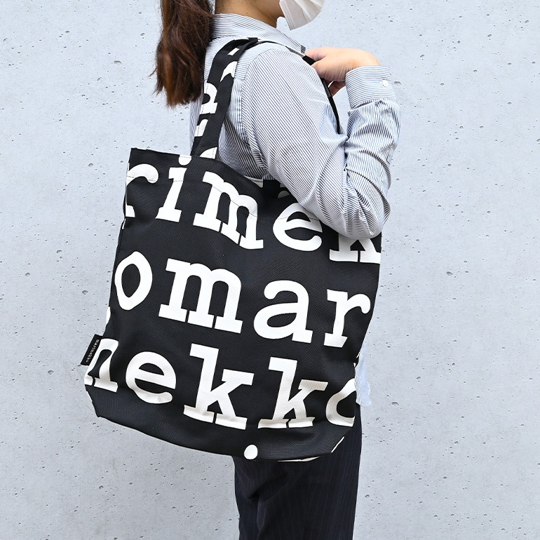 マリメッコ marimekko バッグ トートバッグ Notko Logo ノトゥコ ロゴ