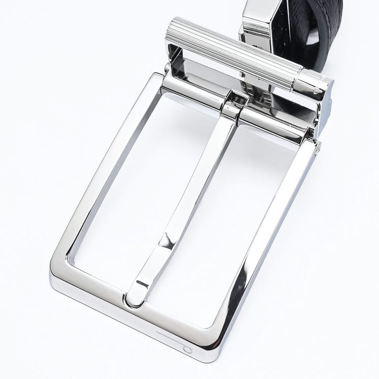 ダンヒル ベルト メンズ dunhill 幅3.5cm リバーシブル ラウンドローラーバックル グレインレザー ブラック ネイビー ストリンガシステム対応 DU24F4T21PP001 英国 【名入れ可有料】<br>【スペシャルラッピング660円(別売り)】