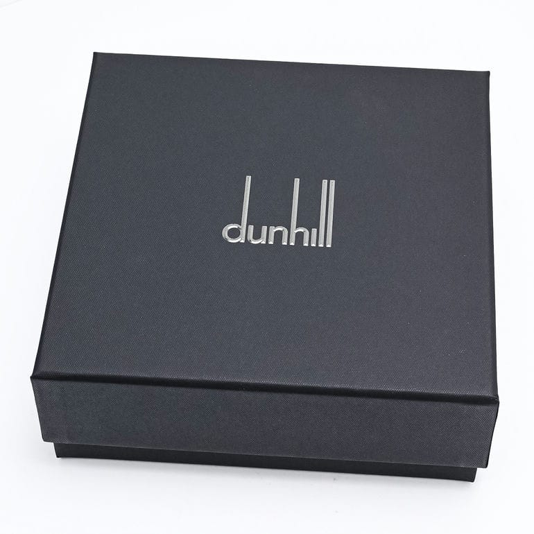 ダンヒル ベルト メンズ dunhill 幅3.5cm リバーシブル ラウンドローラーバックル グレインレザー ブラック ネイビー ストリンガシステム対応 DU24F4T21PP001 英国 【名入れ可有料】<br>【スペシャルラッピング660円(別売り)】