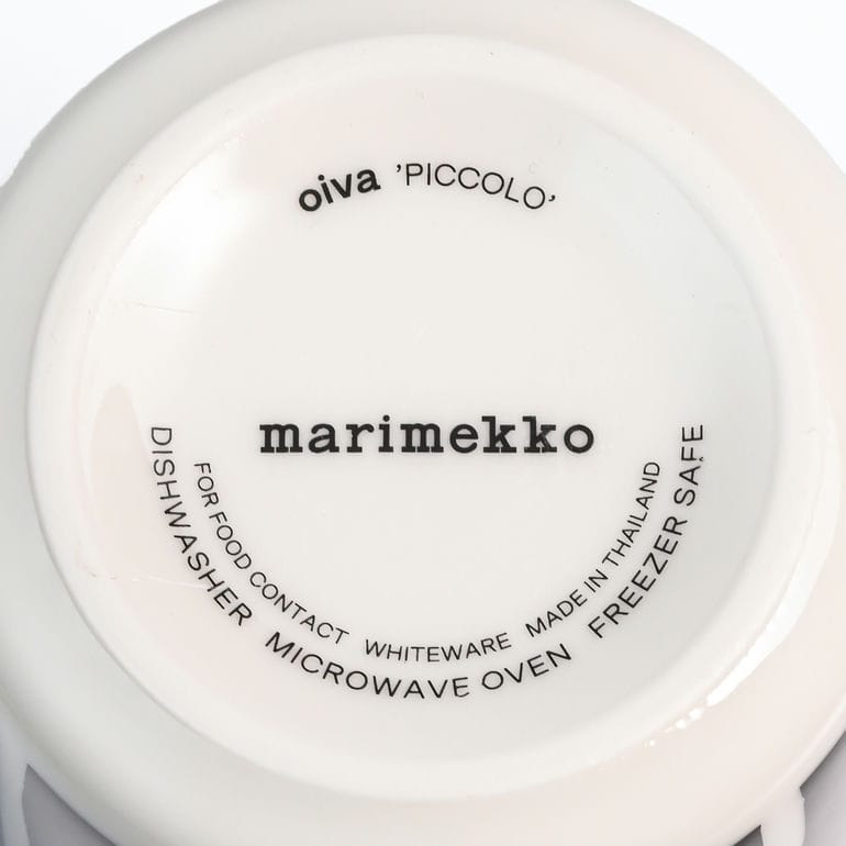 【名入れ可有料】マリメッコ marimekko マグカップ コップ 250ml ピッコロ MUKI ブラック 73578 073578 190 洋食器 テーブルウェア 北欧食器 北欧デザイン【スペシャルラッピング660円(別売り)】