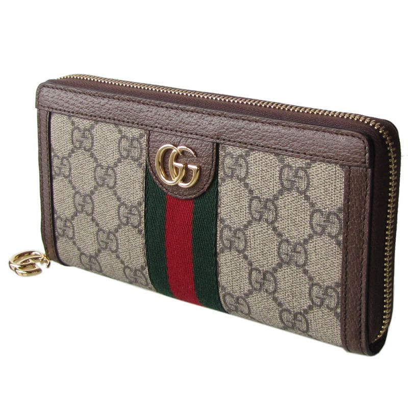 グッチ GUCCI 財布 長財布 ラウンドファスナー GGスプリームキャンバス