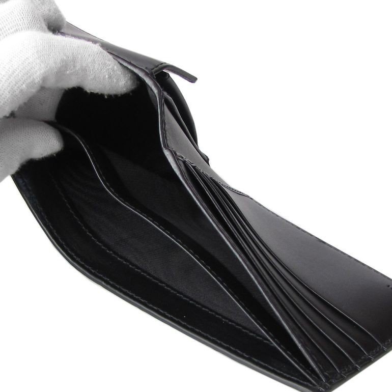 グッチ GUCCI 財布 二つ折り財布 メンズ ドリアン DORIAN GGシグネチャー ブラック 473922 CWC1N 1000 箔押し名入れ可有料 【スペシャルラッピング660円(別売り)】