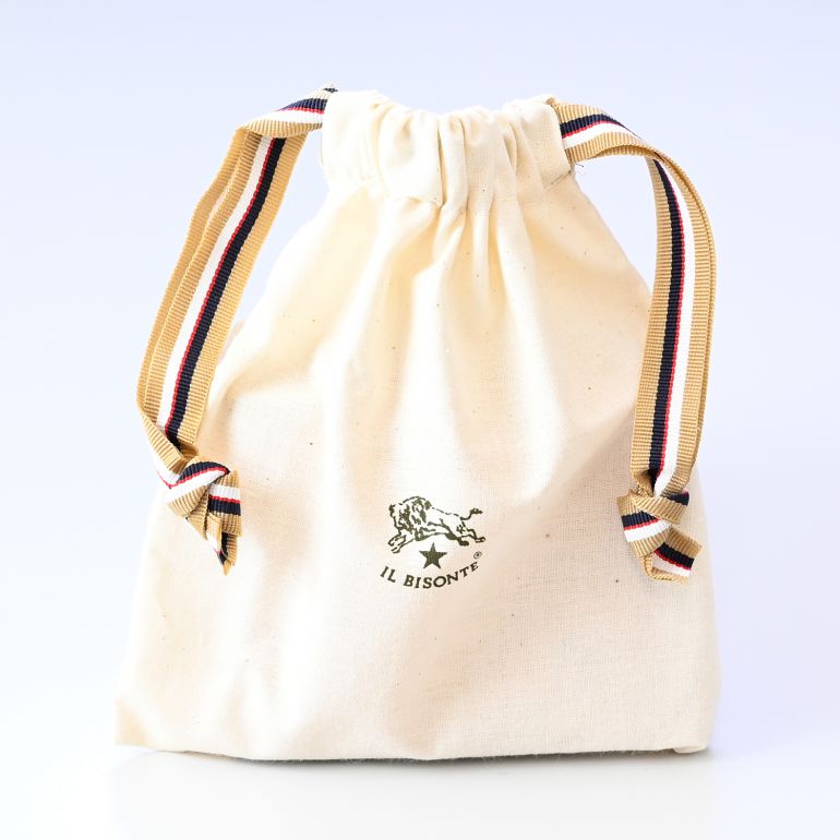 イルビゾンテ IL BISONTE 財布 二つ折り財布 メンズ レディース バケッタレザー ナチュラル ヌメ SBW007PV0005NA106N(C0487MP 120N) 名入れ可有料 箔押し【スペシャルラッピング660円(別売り)】