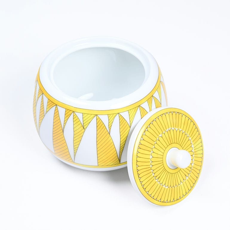 HERMES - 【新品・未使用】エルメス ソレイユ シュガーポット HERMES - 新品 ☆ HERMES エルメス ソレイユ ドゥ エルメス