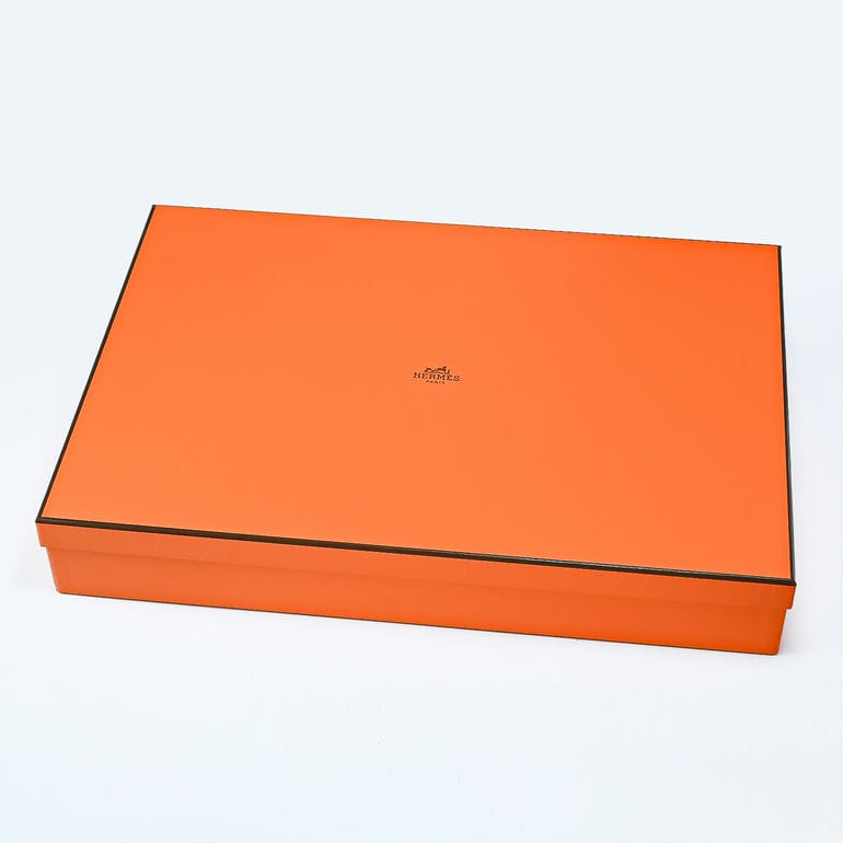 エルメス HERMES モザイク ヴァンキャトル ゴールド オーバルプレート