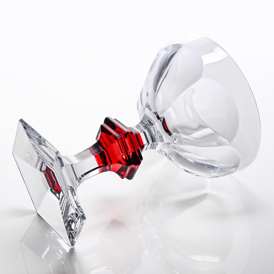 【名入れ可有料】バカラ Baccarat ギフトセット 2021年新作 グラス ペア アルクール シャンパングラス クープ型 HARCOURT レッドボタン 2814393 【熨斗対応】 洋食器 <br>【スペシャルラッピング660円(別売り)】