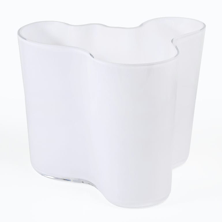 イッタラ iittala ベース 花瓶 16cm アルヴァ アアルト ホワイト