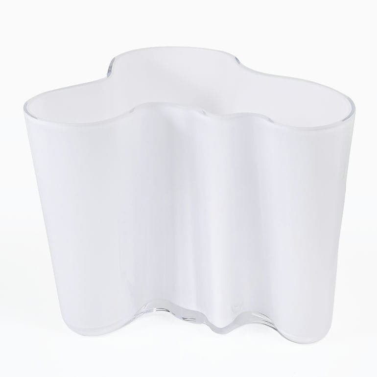 イッタラ iittala ベース 花瓶 16cm アルヴァ アアルト ホワイト