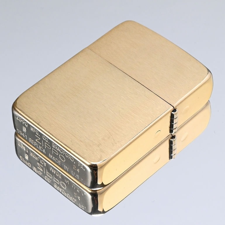 ZIPPO ジッポー ライター ジッポ 1941B レプリカ ゴールド GOLD