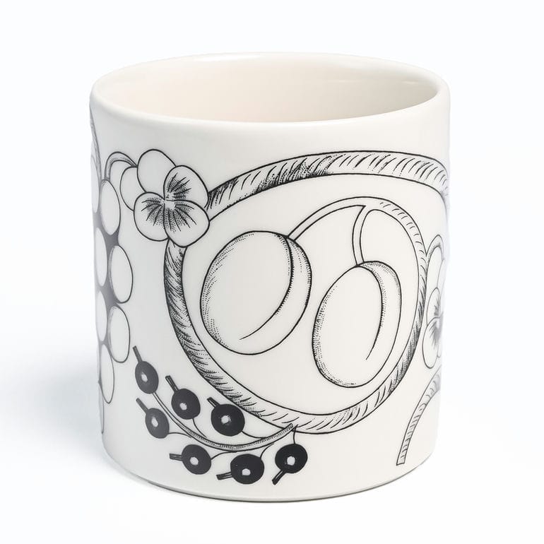 【名入れ可有料】アラビア ARABIA マグカップ 240ml パラティッシ Paratiisi ブラック 1021003 洋食器 北欧 雑貨 キッチン フィンランド 陶器【スペシャルラッピング660円(別売り)】