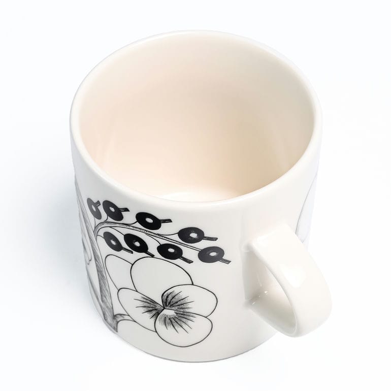 【名入れ可有料】アラビア ARABIA マグカップ 240ml パラティッシ Paratiisi ブラック 1021003 洋食器 北欧 雑貨 キッチン フィンランド 陶器【スペシャルラッピング660円(別売り)】