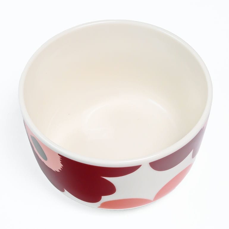 【名入れ可有料】マリメッコ marimekko ボウル 9.5cm 250ml ウニッコ ダークチェリー サーモンレッド 73599 073599 133 洋食器 テーブルウェア 北欧食器 北欧デザイン 【スペシャルラッピング660円(別売り)】
