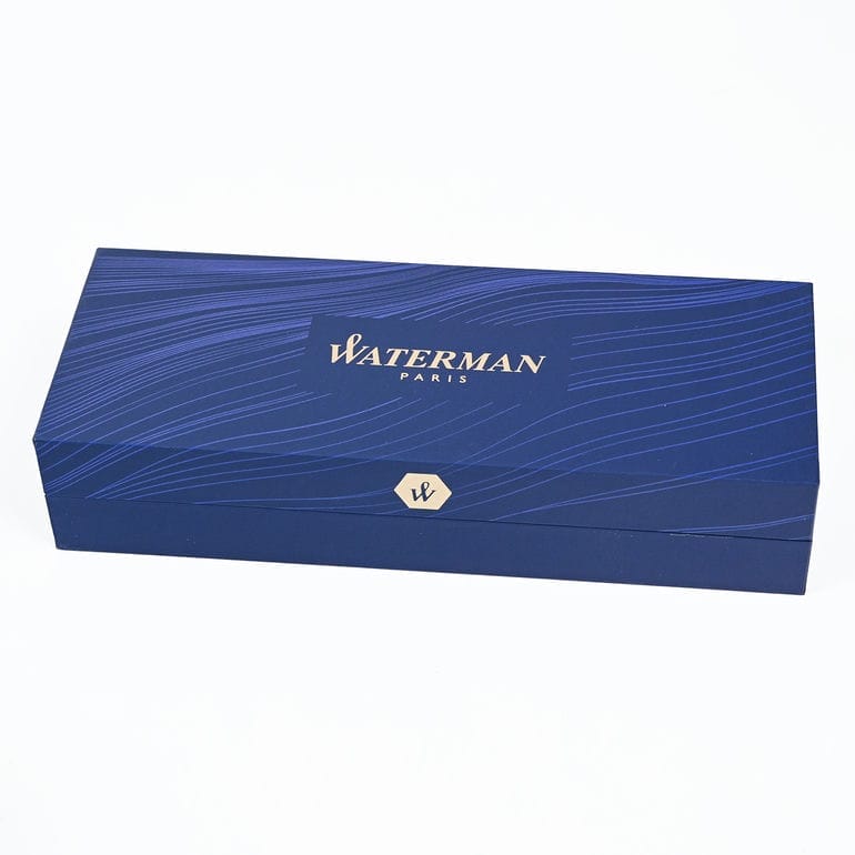 【名入れ可無料】ウォーターマン WATERMAN ボールペン カレン CARENE メンズ レディース ブラックシーST シルバー 替え芯付き 純正ラッピング無料 筆記具 高級 名入れギフト 【スペシャルラッピング660円(別売り)】