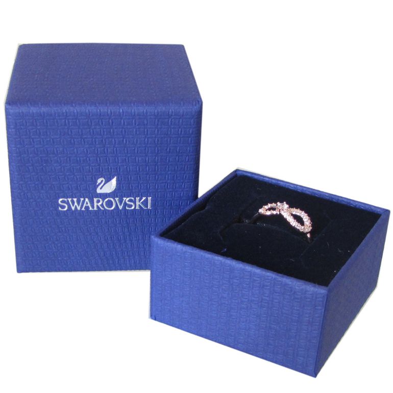 スワロフスキー SWAROVSKI リング レディース 指輪 11号 インフィニティ INFINITY ローズゴールド 5535400<br>【スペシャルラッピング660円(別売り)】