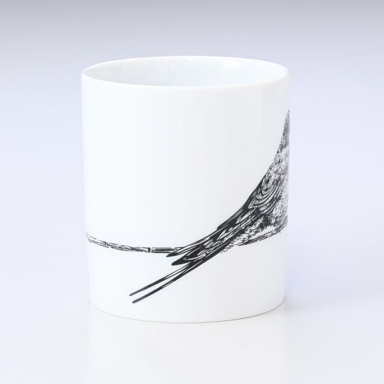 マイセン マグコレクション ツバメ マグカップ ブラック 310ml Meissen 79A412-55810-1 洋食器 【ドイツ本国の紙袋別売り】【スペシャルラッピング660円(別売り)】