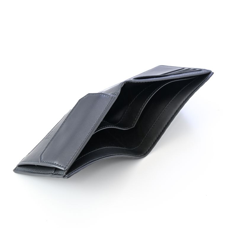 ダンヒル dunhill 二つ折り財布 財布 メンズ ROLLAGAS ローラガス ブラック 22F2320RA001 名入れ可有料 箔押し<br>【スペシャルラッピング660円(別売り)】