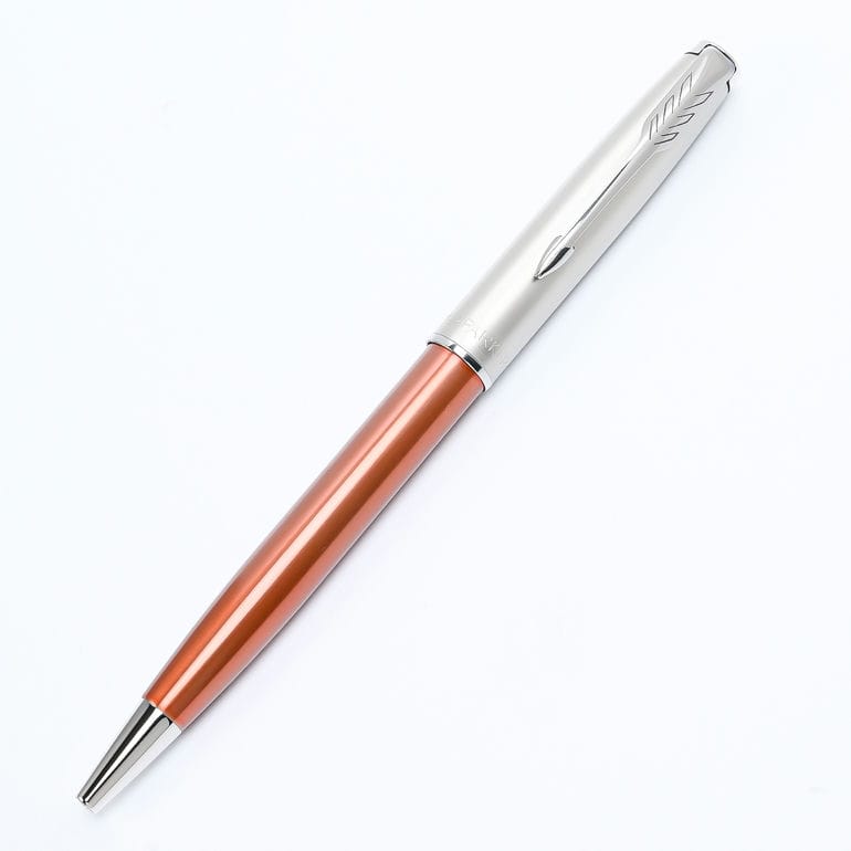 【名入れ無料】【純正包装無料】 パーカー PARKER ボールペン ソネット オレンジ&サンドブラストCT 1.0mm ステンレススチール メンズ レディース 2169360 筆記具 高級 名入れギフト ボールペン 文房具【スペシャルラッピング660円(別売り)】