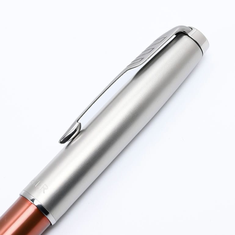 【名入れ無料】【純正包装無料】 パーカー PARKER ボールペン ソネット オレンジ&サンドブラストCT 1.0mm ステンレススチール メンズ レディース 2169360 筆記具 高級 名入れギフト ボールペン 文房具【スペシャルラッピング660円(別売り)】