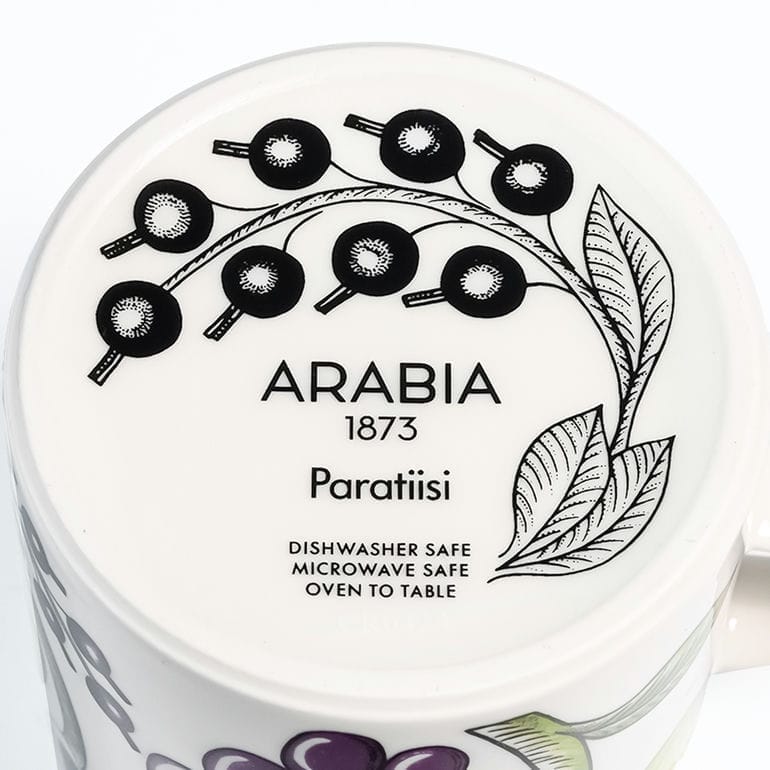 【名入れ可有料】アラビア ARABIA マグカップ 240ml パラティッシ Paratiisi パープル 1021005 洋食器 北欧 雑貨 キッチン フィンランド 陶器【スペシャルラッピング660円(別売り)】