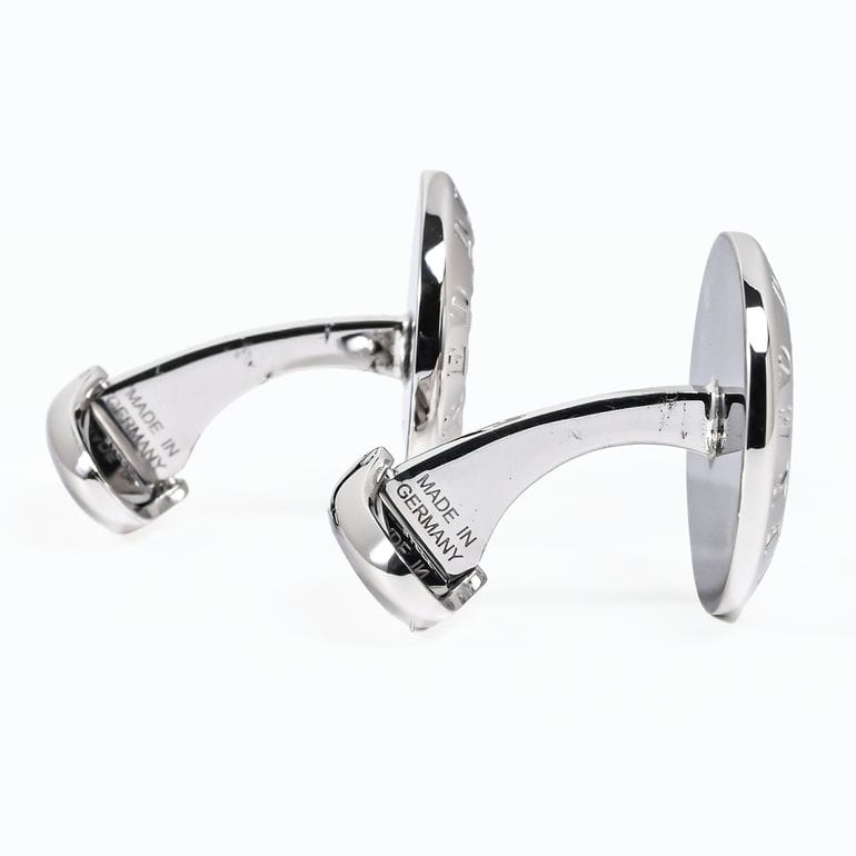 【名入れ可有料】ダンヒル dunhill カフス カフリンクス カフスボタン ADコイン ホブネイル メンズ シルバー DU25RUS8202040 英国<br>【スペシャルラッピング660円(別売り)】