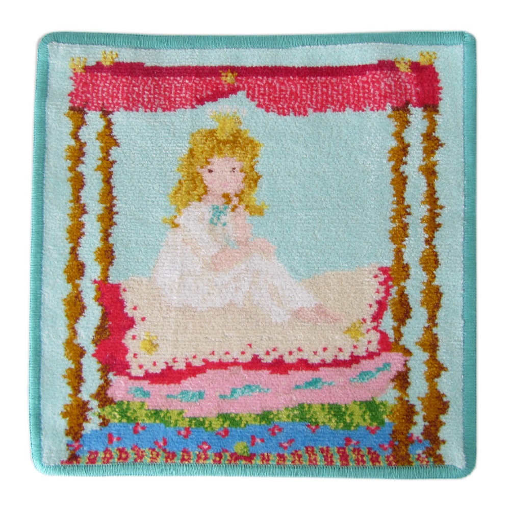 フェイラー FEILER ハンカチ ハンドタオル 25cm レディース FAIRY TALES PRINCESS AND THE PEA 刺しゅう名入れ可有料 名入れギフト クロネコゆうパケット限定 送料無料<br>【スペシャルラッピング660円(別売り)】