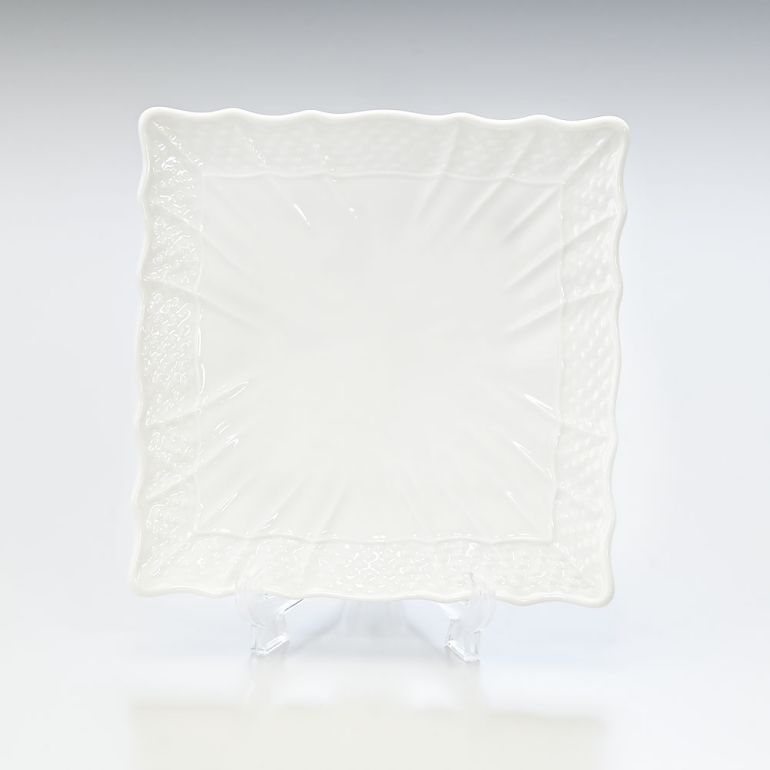 リチャードジノリ ジノリ1735 ベッキオホワイト スクエアプレート 15cm プレート 皿 洋食器 白い食器 002RG00FPT120 015XB0【スペシャルラッピング660円(別売り)】