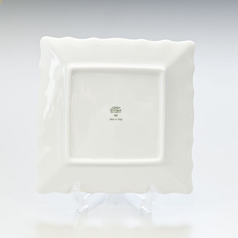 リチャードジノリ ジノリ1735 ベッキオホワイト スクエアプレート 15cm プレート 皿 洋食器 白い食器 002RG00FPT120 015XB0【スペシャルラッピング660円(別売り)】