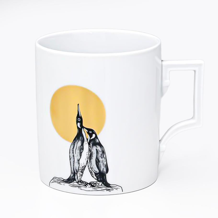 ペンギン 北欧デザイン300個限定ペンギン置物❤︎スコットランド陶器