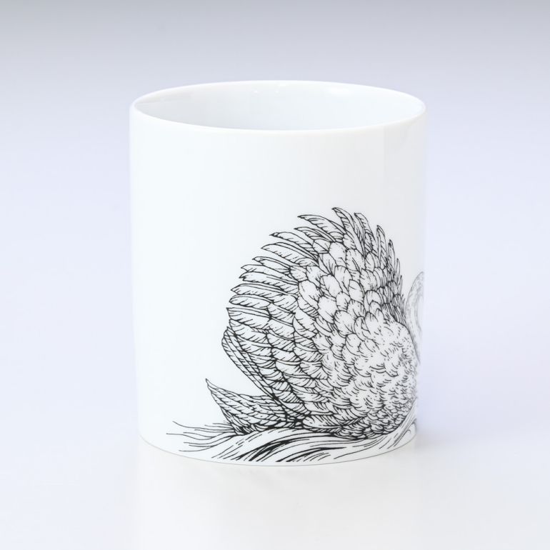 マイセン マグコレクション スワン マグカップ ブラック 310ml Meissen 79A415-55810-1 洋食器 【ドイツ本国のBOX・ドイツ本国の紙袋別売り】【スペシャルラッピング660円(別売り)】